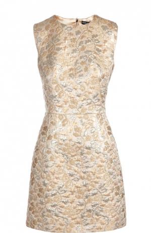 Вечернее платье Dolce & Gabbana. Цвет: золотой
