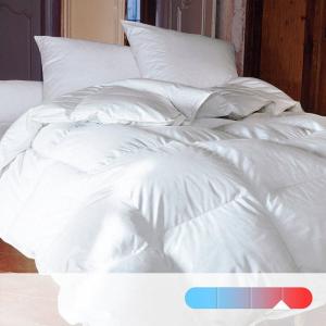 Одеяло натуральное для комфортного сна. Очень теплое: 70% пуха, 30% перьев. REVERIE. Цвет: белый