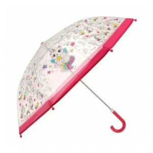 Зонт-трость , бесцветный, розовый Mary Poppins. Цвет: бесцветный/розовый