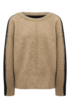 Шерстяной свитер Isabel Benenato. Цвет: бежевый