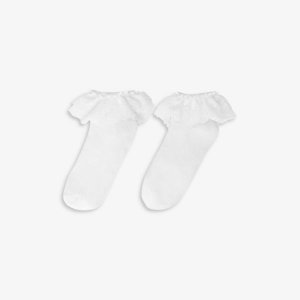 Носки Bonneterie с оборками из смесового хлопка , цвет blanc Maje