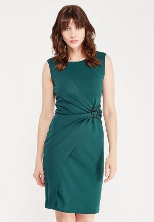 Платье Miss & Missis. Цвет: зеленый