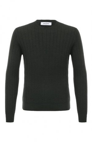 Шерстяной свитер Gran Sasso. Цвет: хаки