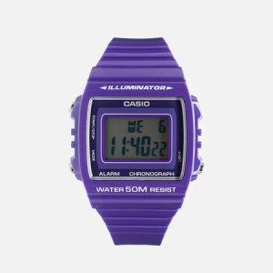 Наручные часы Collection W-215H-6A CASIO. Цвет: фиолетовый
