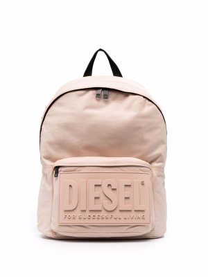 Рюкзак Backye с нашивкой-логотипом Diesel. Цвет: розовый