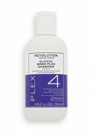 Шампунь Revolution Haircare Blonde Plex 4 Bond Shampoo, 250 мл. Цвет: прозрачный