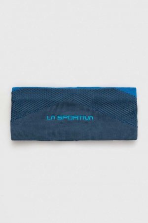 Вязаная повязка на голову , темно-синий La Sportiva