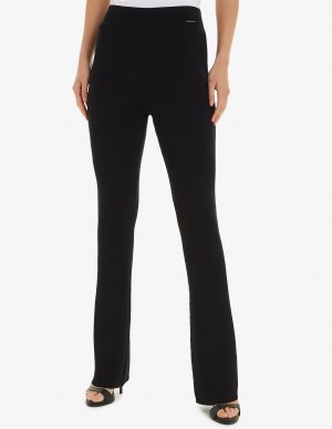 Легендарные расклешенные брюки в рубчик , черный Calvin Klein
