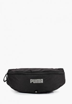 Сумка поясная PUMA PR Classic Waist Bag. Цвет: черный