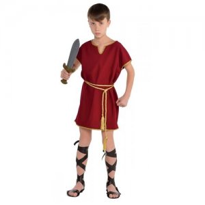 Детский римский костюм (8842), 134 см. amscan. Цвет: коричневый