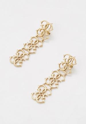 Серьги Guess. Цвет: золотой
