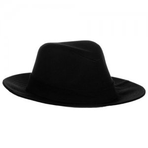 Шляпа , размер 57, черный Herman. Цвет: черный