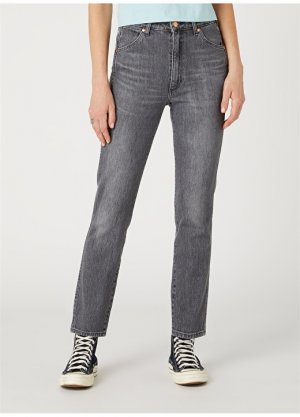 Стандартные женские джинсовые брюки с нормальной талией и прямыми штанинами Wrangler