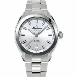 Наручные часы Alpiner Quartz Silver, серебряный Alpina. Цвет: серебристый