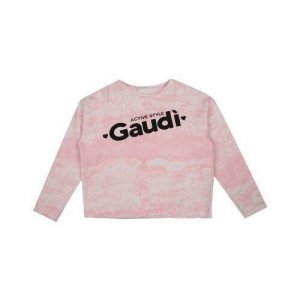 Свитшот Gaudi, Розовый, 128 GAUDI. Цвет: розовый