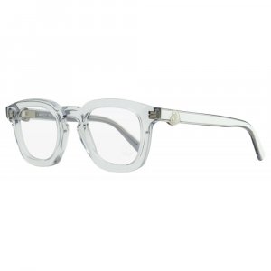 Мужские очки в толстой оправе ML5195 020 Прозрачные белые 48 мм Moncler