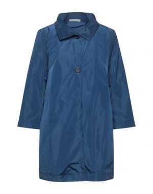 Легкое пальто BIANCOGHIACCIO. Цвет: темно-синий