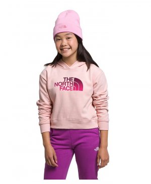 Флисовый пуловер с капюшоном для больших девочек Camp , розовый The North Face
