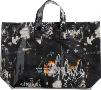 Сумка Comme des Garçons SHIRT x Futura Shopper Bag Print A, разноцветный