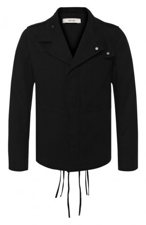 Куртка из смеси хлопка и льна Damir Doma. Цвет: черный