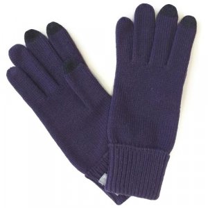 Перчатки демисезонные, размер 5, фиолетовый KERRY. Цвет: фиолетовый/фиолетовый-серый