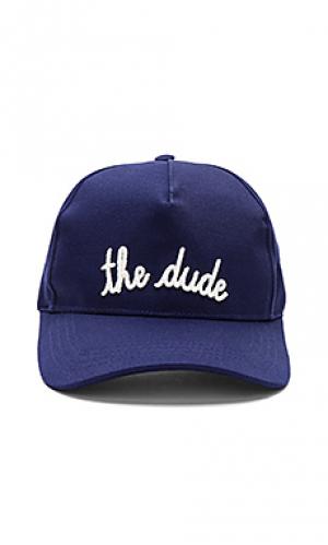 Шляпа the dude Maison Labiche. Цвет: синий