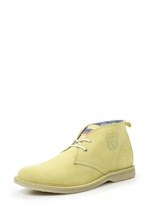 Ботинки U.S. Polo Assn.. Цвет: желтый