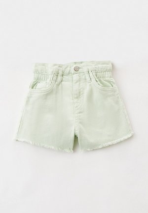 Шорты джинсовые Sela Exclusive online. Цвет: зеленый