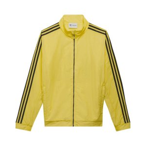 Куртка-ракушка adidas x Pharrell Williams Светло-желтая верхняя одежда унисекс HS7622