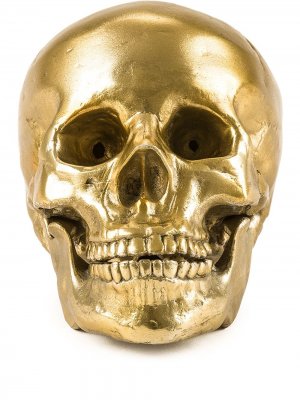 Декоративная фигурка Wunderkrammer Skull Seletti. Цвет: золотистый