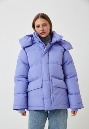 Куртка утепленная Shu. Цвет: фиолетовый