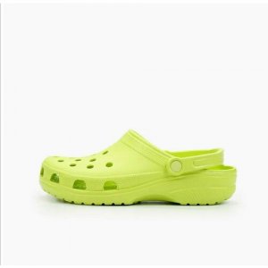 Сабо , размер M6/W8 US, зеленый Crocs. Цвет: зеленый/желтый