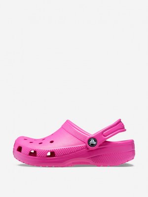 Сабо детские Classic Clog K, Розовый Crocs. Цвет: розовый
