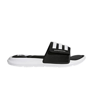 Superstar 5G Slides Core Черные мужские сандалии Footwear-White AC8325 Adidas