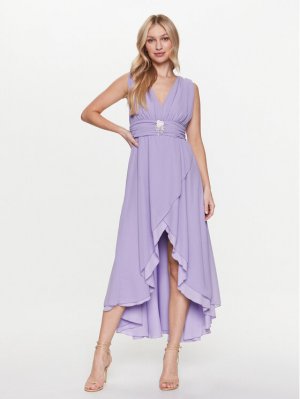 Коктейльное платье стандартного кроя, фиолетовый ViCOLO
