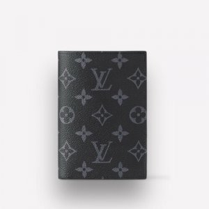 Обложка для паспорта Eclipse M64501, черный Louis Vuitton. Цвет: черный