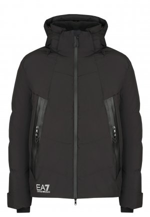 Куртка EA7. Цвет: черный