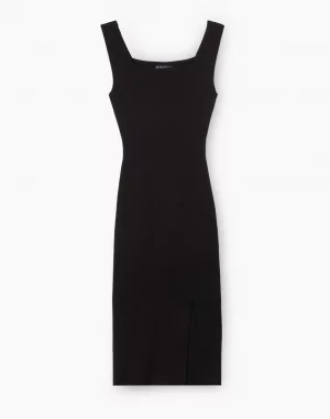 Платье женское GDR028376 черный M/170 Gloria Jeans. Цвет: черный