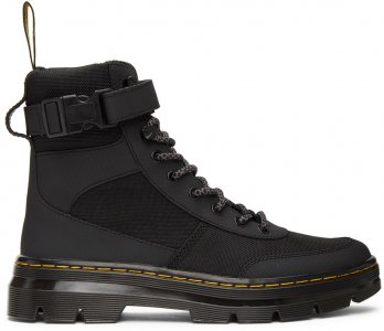 dr martens black combs boots