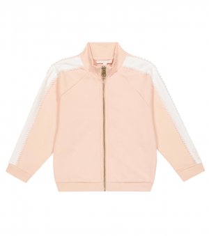Спортивная куртка из джерси с отделкой крючком , розовый Chloé