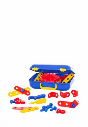 Набор игровой Palau Toys Механик 2, 31 элемент (в чемодане). Цвет: разноцветный