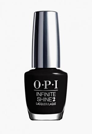 Лак для ногтей O.P.I Infinite Shine Nail Lacquer - Were in the Black, 15 мл. Цвет: черный