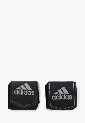 Бинты боксерские 2 шт. adidas Combat Boxing Crepe Bandage. Цвет: черный