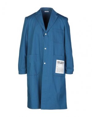 Легкое пальто UMIT BENAN. Цвет: лазурный