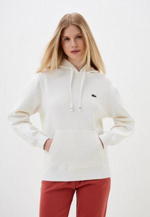 Худи Lacoste Relax Fit. Цвет: белый