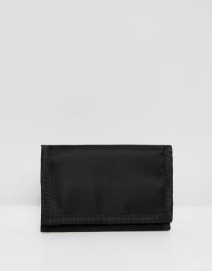 Черный маленький бумажник Weekday. Цвет: черный