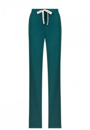 Спортивные брюки FORTE&FRAGILE. Цвет: зеленый