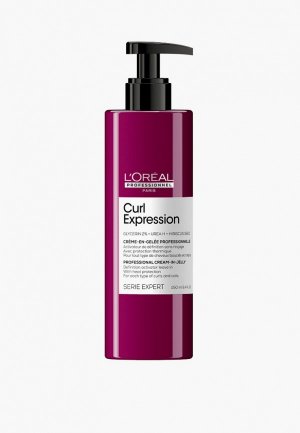 Крем для укладки LOreal Professionnel L'Oreal Профессиональный крем-гель активирующий и очерчивающий завиток Curl Expression всех типов кудрявых волос, 250 мл