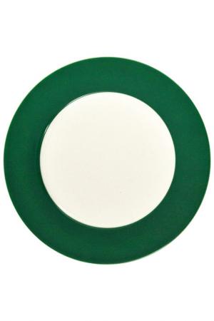 Тарелка подставочная KAHLA. Цвет: зеленый
