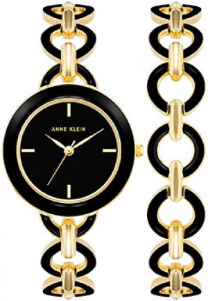 Fashion наручные женские часы 4066BKST. Коллекция Boyfriend Anne Klein